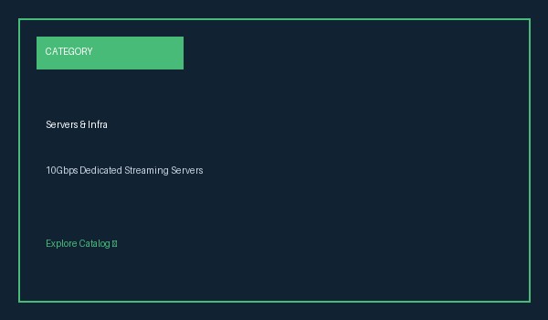 Dedicated IPTV Streaming & Transcoding Servers